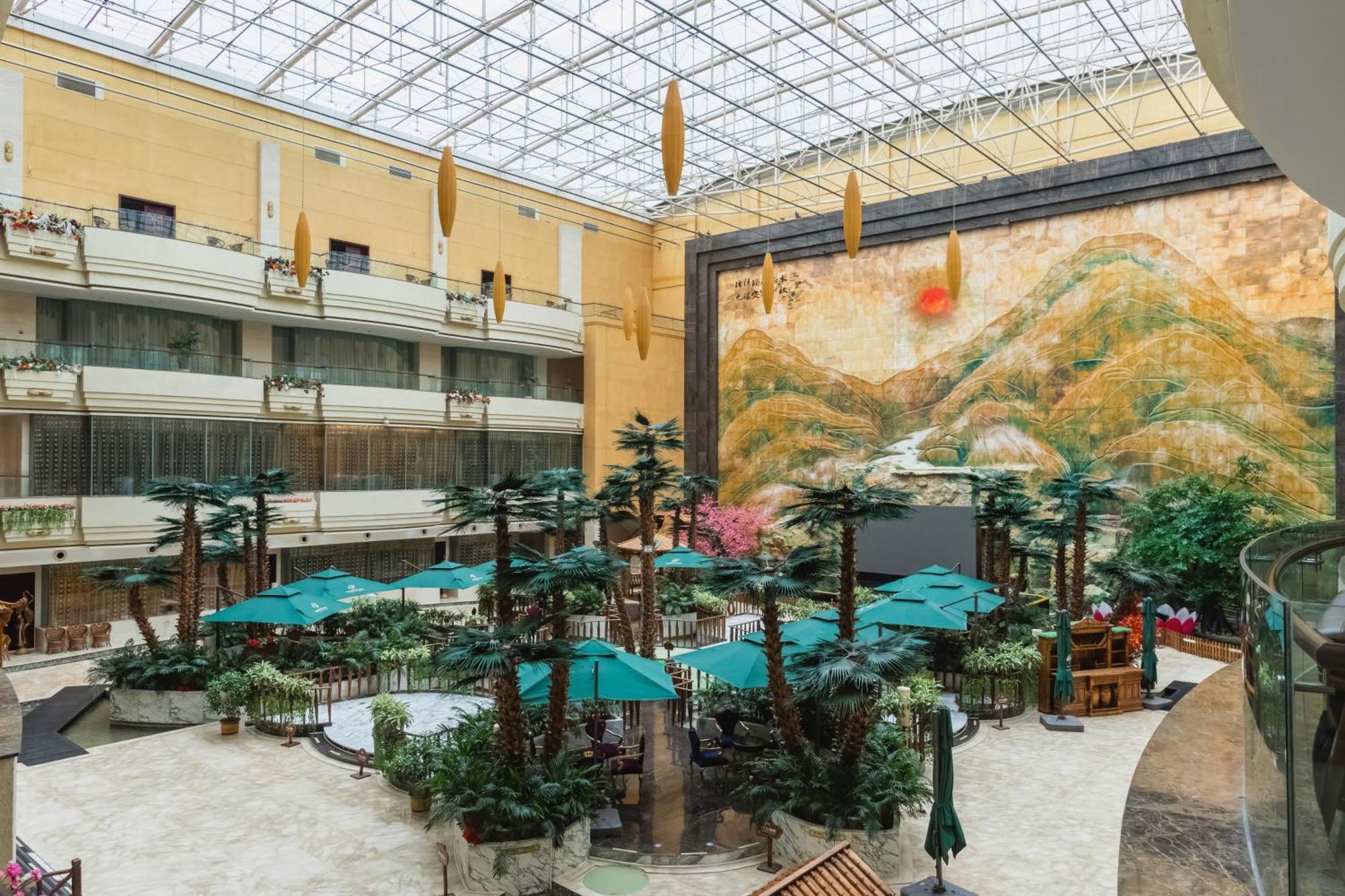 Bliss International Hotel Weihai Exterior foto