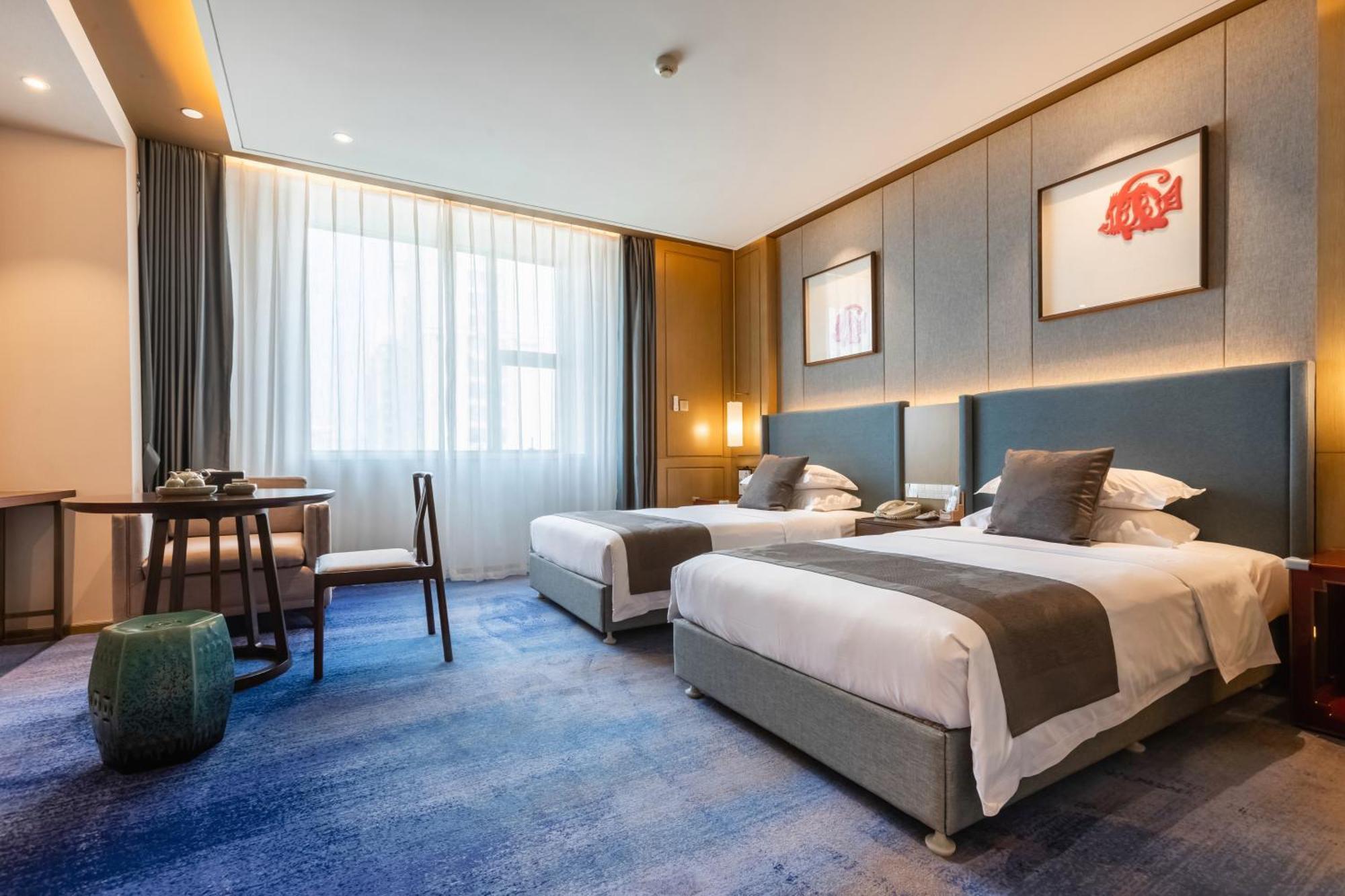 Bliss International Hotel Weihai Exterior foto