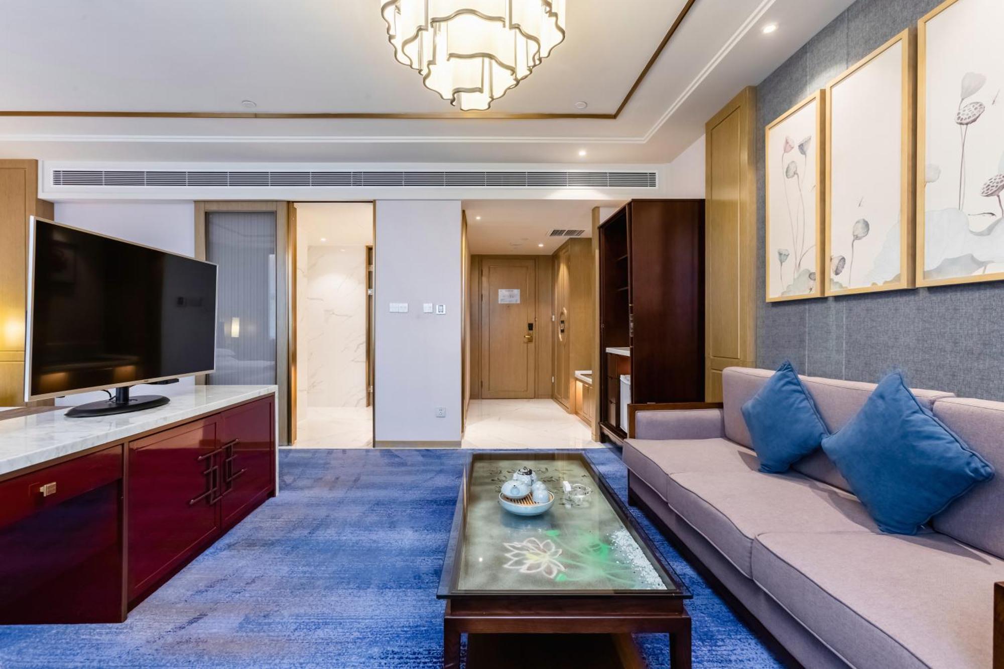 Bliss International Hotel Weihai Exterior foto