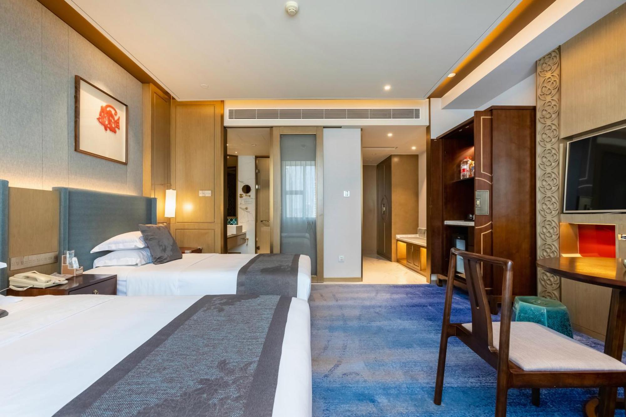 Bliss International Hotel Weihai Exterior foto