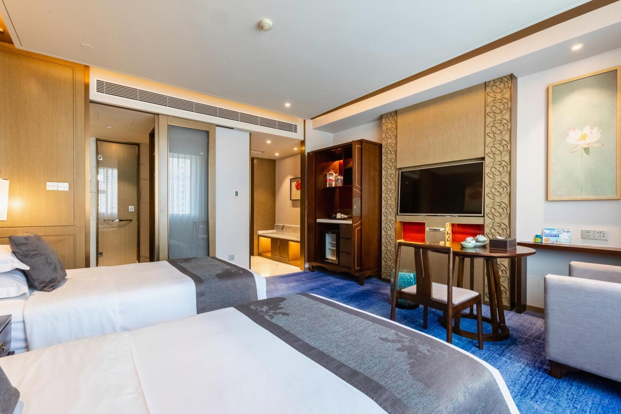 Bliss International Hotel Weihai Exterior foto